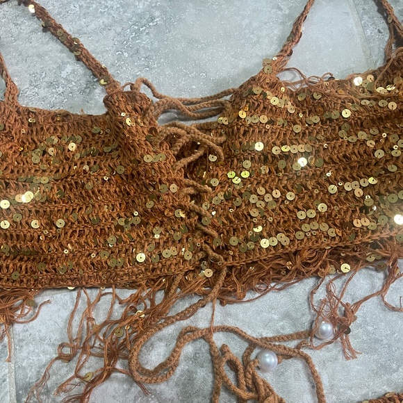 Chalay crochet sparkle sequin “Glow” Set - Picture 2 of 8